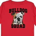 thumbnail image 4 of Inktastic Dog Bulldog Squad Boys or Girls Long Sleeve Toddler T-Shirt, 4 of 5