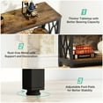 thumbnail image 2 of Tribesigns Console Table with Storage Shelves , 70.9" Industrial 3-Tier Sofa Table for Living Room, Long Foyer Table Entryway Table for Hallway, Front Door, Entrance, 2 of 8