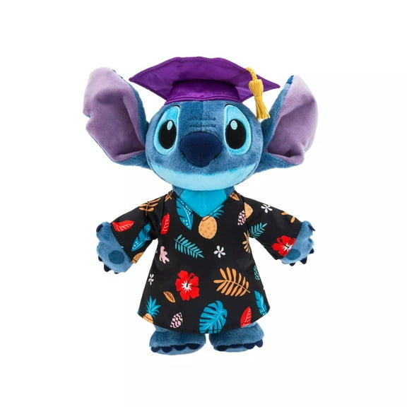 Stitch Graduation Plush 2024 – Lilo & Stitch – 12 1/2'' H - Stuffed Animal Toy Doll