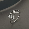thumbnail image 2 of Miscarriage Ring Memorial Dainty Jewellry Stainless Steel Ring Keepsake, 2 of 5