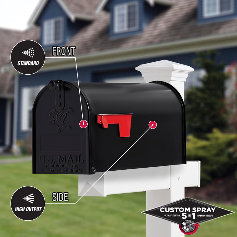 Rust-Oleum Stops Rust Custom Sprays 5-in-1, Black Gloss photo 5