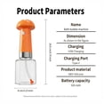 thumbnail image 3 of Pet Bubble Maker, Bath Lather Generator For Dog & Cat, One-Button Foam Dispenser For Bathtub, Gray, 3 of 7