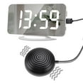 Loud Vibrating Alarm Clock For Heavy Sleepers Adults Deaf, Digital