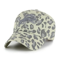 Women's '47  Gray Detroit Lions Bagheera Clean Up Adjustable Hat