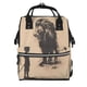 thumbnail image 1 of Easygdp Child And Lion Sketch para Bolsa de Bebé de Gran Capacidad con Múltiples Bolsillos, Bolsa de Pañales para Padres, Bolsa de Viaje Organizada y Elegante, 1 of 6