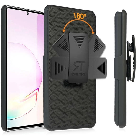 Rome Tech Samsung Galaxy Note 20 Shell Holster Combo Case - Black