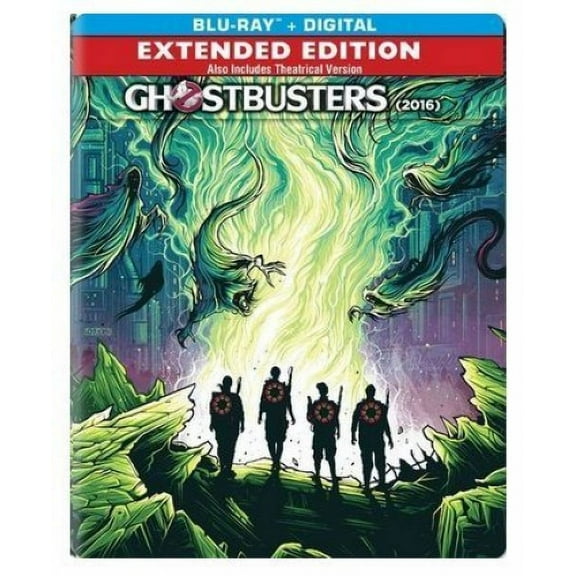 Ghostbusters 2016 Pop Art Project Limited Edition Steelbook Blu-ray/Digital