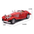 thumbnail image 4 of 1:28 Alloy Diacast Car Model Toy Golden Metal Pull Model Toy Gift for Children - Red, 4 of 4
