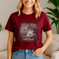 thumbnail image 5 of Life Is Soup I Am Fork Possum Word , Meme Tee, Trending Tshirt, Raccoon Shirt, Funny Friend Gift, 5 of 5