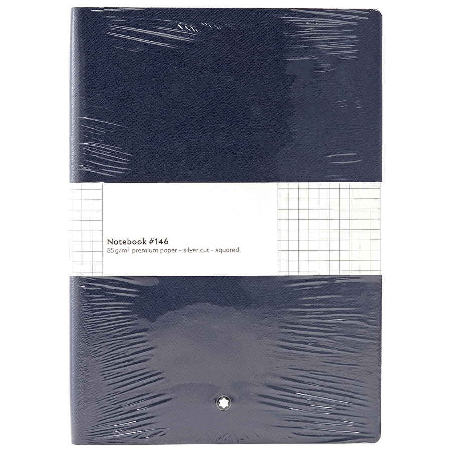 Montblanc Fine Stationary Indigo Notebook 113639 - Walmart.com