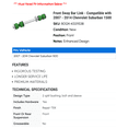 thumbnail image 2 of Front Sway Bar Link - Compatible with 2007 - 2014 Chevy Suburban 1500 2008 2009 2010 2011 2012 2013, 2 of 2