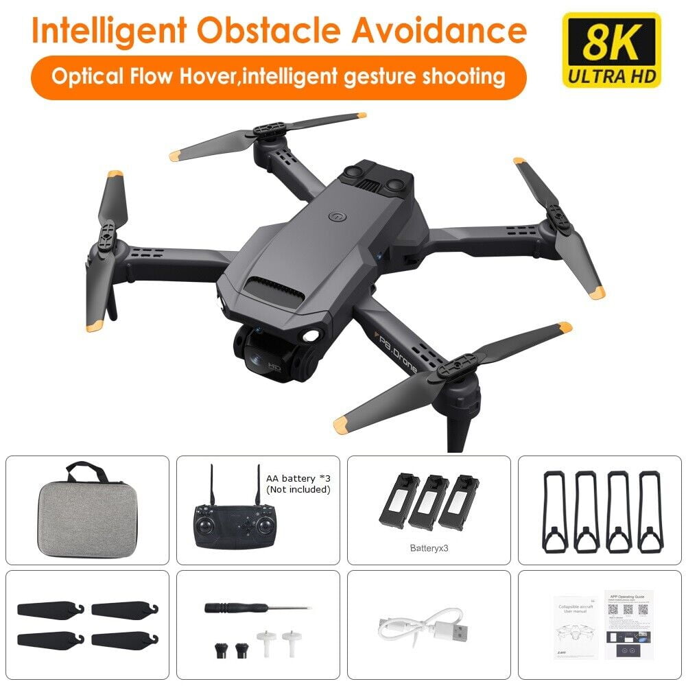 5G 4K GPS Drone x Pro with HD Dual Camera Drones WiFi FPV Foldable RC  Quadcopter