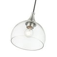 thumbnail image 3 of 53641-91-Livex Lighting-Glendon - 1 Light Pendant-15 Inches Tall and 8.25 Inches Wide-Brushed Nickel/Polished Chrome Finish    -Traditional, 3 of 14