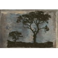 thumbnail image 2 of Greene, Taylor 18x13 Gold Ornate Wood Framed with Double Matting Museum Art Print Titled - TREE HORIZON II, 2 of 4