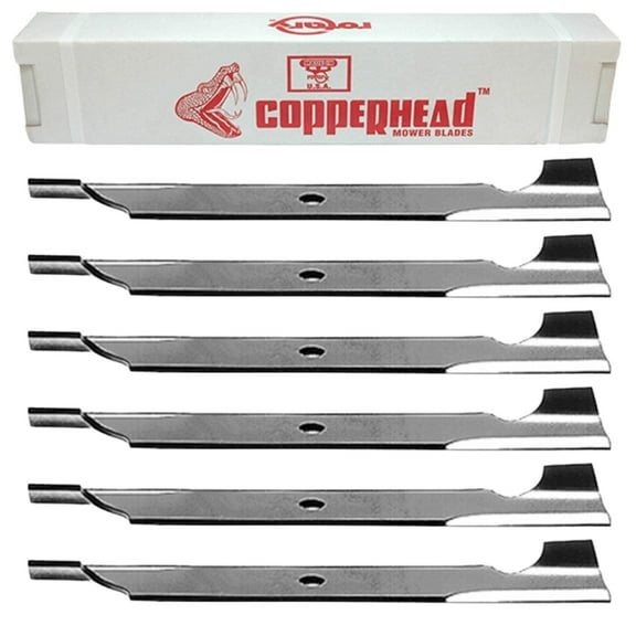 60" Exmark/Toro HD Hi-Lift Blade 6-Pack Rotary 11248-6 (20-1/2" Long x 15/16" Hole)