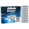 thumbnail image 2 of Gillette Sensor Excel Men's Razor Blade Refills, 10 Count, 2 of 13