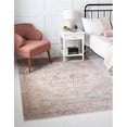 thumbnail image 1 of Unique Loom 3147915 8 x 10 ft. Victoria Rectangular Noble Rug, Red, 1 of 1