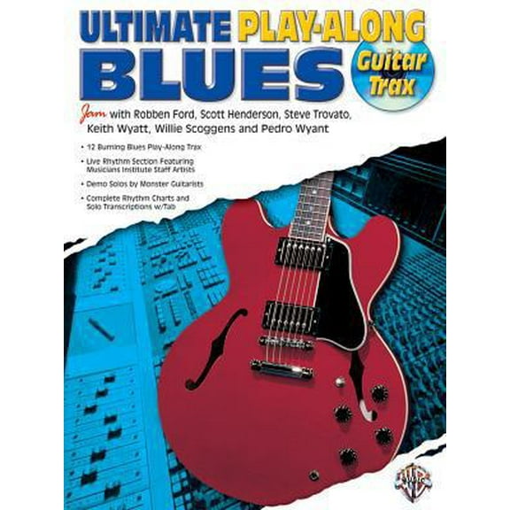 Pre-Owned Ultimate Play-Along Guitar Trax Blues: Book & CD [With CD (Audio)] (Paperback) 1576235815 9781576235812