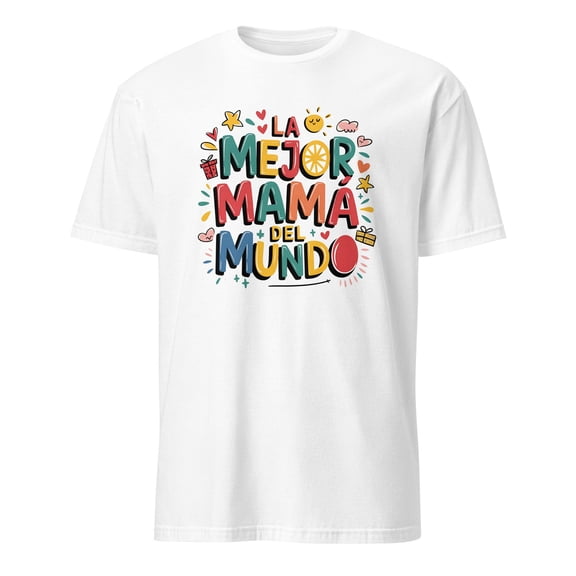 TOKAIPlus La Mejor Mama Del Mundo Shirt, Best Mom In The World Tee, Playful Mom Gift, Spanish Mothers Day, Gift For Latina Moms, Mom Life Shirt