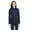 Classic Navy, variant on Ladies' Fusion ChromaSoft™ Pique Quarter-Zip - BLACK - 3XL