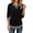 Houndstooth-Black, variant on Womens Polo Shirts Long Sleeve Tunic Tops Fall Fashion Clothing Blue Stripe