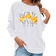 thumbnail image 1 of Gibobby Sudadera de mujer Sudaderas de Halloween para mujer lindas camisetas con gráficos de fantasma playera casual de manga larga(Blanco,M), 1 of 4