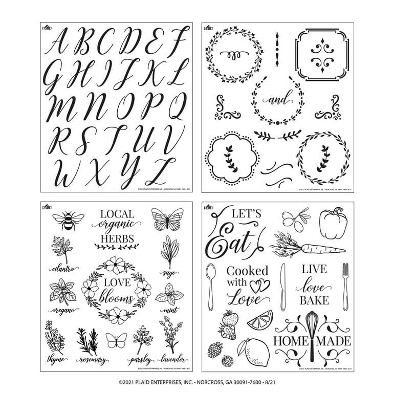 Wood Burning & Engraving Pattern Sheets - Plaid's 2022 New Product