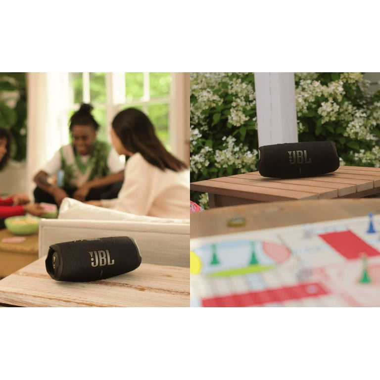 JBL Charge 5 Portable Wi-Fi and Bluetooth Speaker, Black JBL Charge 5 Portable Wi-Fi and Bluetooth Speaker, Black