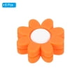 thumbnail image 3 of Uxcell Tennis Racket Vibration Dampener, 6 Pack Racquet Shock Absorber, Orange, 3 of 6