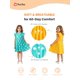 thumbnail image 4 of Vestidos para Niñas PATPAT Paquete de 3 con Mangas con Volantes para Verano, 4 of 9
