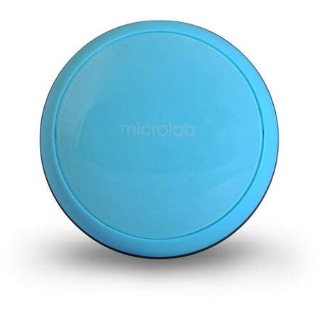 Microlab M102 Daisy-Chain Multi-Color Compact Mini Stereo Speaker, Blue