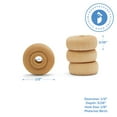 thumbnail image 5 of Classic Mini Wooden Wheels, Great for Crafts Too, 1/2 Inch Diameter, 3/16 Inch Thick, 1/8 Inch Hole, Pack of 250, by Woodpeckers, 5 of 8
