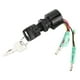 thumbnail image 1 of Llave de encendido universal para cajas de control remoto, compatible con motores fueraborda Mercury 87-17009A, 1 of 8
