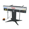 thumbnail image 3 of Sheet Metal Brake, 52-Inch Magnetic Box and Pan Brake, 6.5-Ton 16-Ga Capacity Electric Bending Brake, Metal Break with Foot Pedal Control 220V-1PH, Includes Clamp Bars EB-5216, 3 of 12