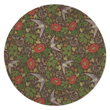 Posey Plum Area Rug by Kavka Designs