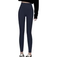 thumbnail image 2 of High Waist Thermal Leggings for Women Fleece Lined Winter Warmth Regular & Plus Sizes, 2 of 7