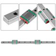 thumbnail image 2 of 400mm/15.7 Pulgada Riel Lineal,Miniature Carril Guía Lineal Carril de Deslizamiento Lineal+2 Piezas Bloques Deslizante de Alta Precisión para Equipos Automáticos,Equipos de Medición de Precisión Unbranded GS03012, 2 of 8
