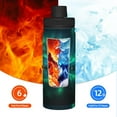 thumbnail image 5 of Goofa Northern Lights Print 18oz Sports Insulated Kettle With Straw Water Bottle Sports Water Bottle For Running Hiking Cycling Climbing Mans Womans, 5 of 7