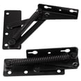 thumbnail image 1 of Bisagra para asiento de banco JPKTA de resorte resistente, plegable, 80°, 1 of 8