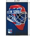 thumbnail image 2 of NHL New York Rangers - Mask 16 Wall Poster, 22.375" x 34", 2 of 4