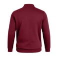 thumbnail image 6 of Yaoyar Men's Jacquard Sweatshirt Fabric Stand Collar Long Sleeve Quarter Zip Pullover Soft Warm Casual Hoodie, 6 of 8