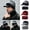 Blue, variant on Men's Winter Warm Knit Beanie Hat and Scarf Set - Fleece Lined Visor Beanie Cap with Neck Warmer, 2-Piece Outdoor Thermal Skull Cap, Gray
