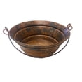thumbnail image 2 of 15" Round Natural Copper Vessel BUCKET Bathroom  Sink, Faucet Kit Included, 2 of 6