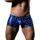 thumbnail image 2 of Mens Star Printed Wet Look Briefs Ropa interior Pantalones cortos Bragas Calzoncillos Zulema Ropa Interior Para Hombre, 2 of 7