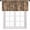 Farm-2, variant on Patchwork Floral Valance Curtains, Rustic Patchwork Design Leopard Flower Print Small Short Window Curtain Valances for Kitchen Living Room Dinning Room Bedroom, 54x18 Inch