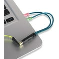 thumbnail image 2 of Headset Splitter Cable, 3.5mm Female to Headphone Mic and Audio, Y Splitter Adapter Cable for Laptop Computer, 2 of 5