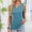 Blue Tops, variant on Women Casual Shirts Simple Sleeveless Tank Tops Solid Color Basic Crew Neck Summer Tee Shirt For Ladies Trendy Blouse