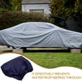 thumbnail image 6 of PartyKindom All-Weather Car Cover Easy to Use Lightweight Polyester Taffeta for Cars, 6 of 9