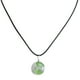 thumbnail image 2 of EeaseMX Colgante ovalado Collar prensado de flores Collar de trébol seco para mujeres niñas, 2 of 7