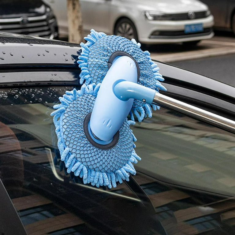Self-Spinning Wash Mops, High Pressure Water Toy Foam Car Wash Brush, Car  Mop Automatically Foams Car Wash Kit, Removable Microfiber Car Cleaning